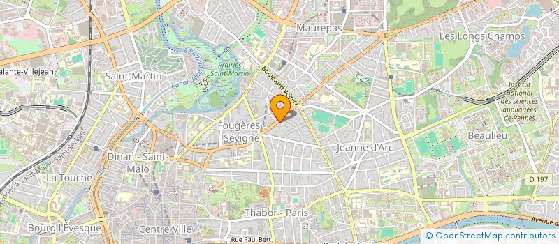 localisation de l'entreprise MACALI  RENNES