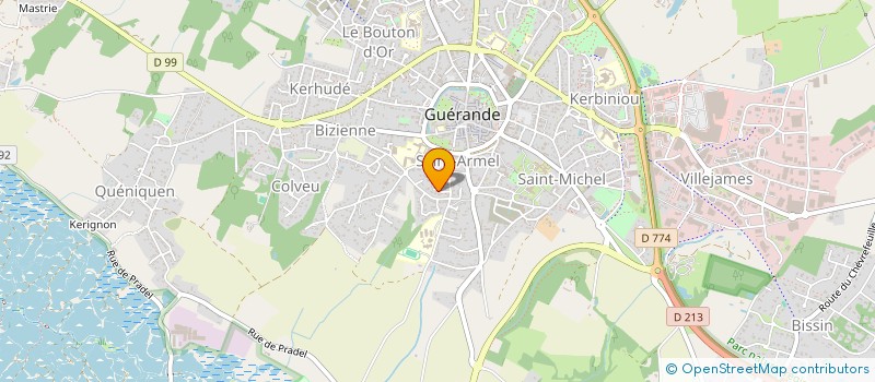 localisation de l'entreprise MACALOCA  GUERANDE