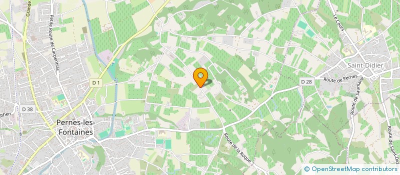 localisation de l'entreprise MACALOUISACA  PERNES-LES-FONTAINES