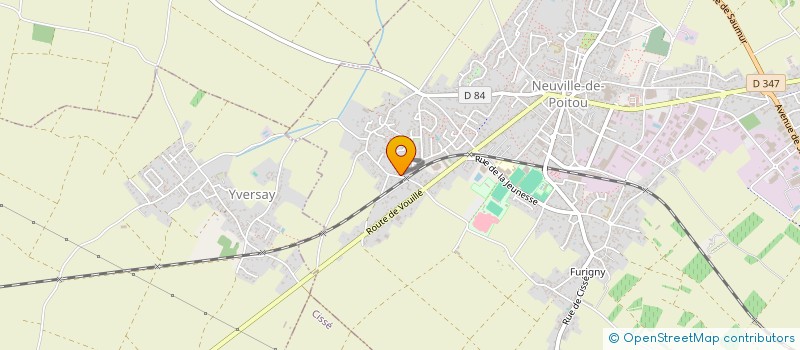 localisation de l'entreprise MACALU 17  NEUVILLE-DE-POITOU