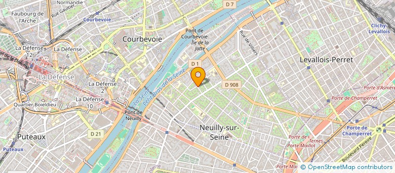 localisation de l'entreprise MACALUGA à NEUILLY SUR SEINE