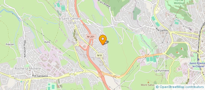 localisation de l'entreprise MACALYSA  SAINT-GENEST-LERPT