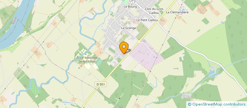 localisation de l'entreprise MACAM à JOUY-LE-POTIER