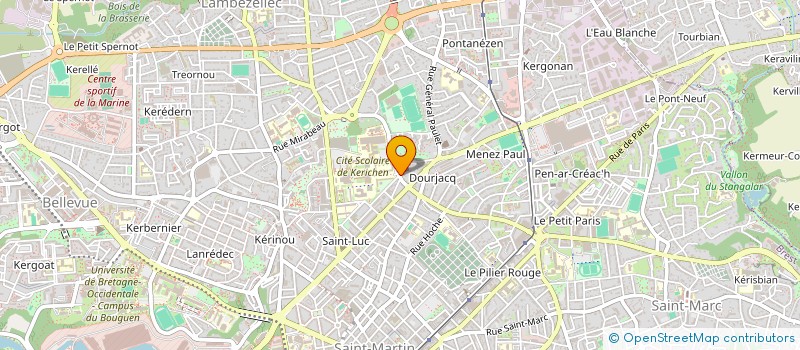 localisation de l'entreprise MACAMA  BREST