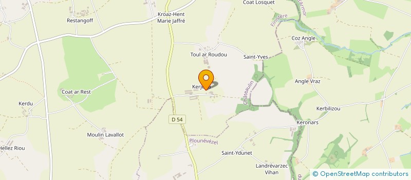 localisation de l'entreprise MACAMA  POULLAOUEN