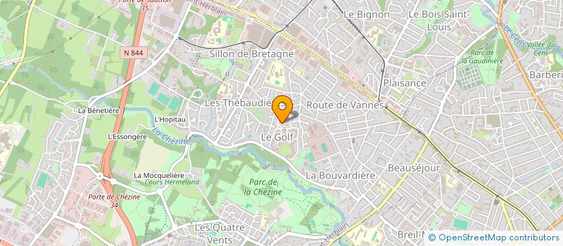 localisation de l'entreprise MACAMACA  ST-HERBLAIN