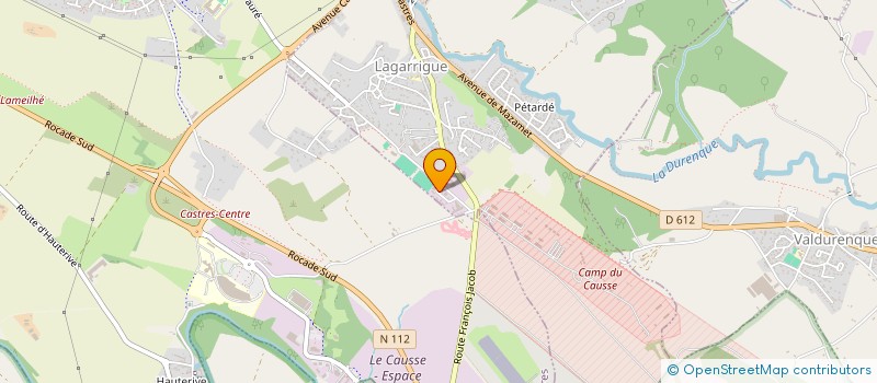 localisation de l'entreprise MACAMAPRE à LAGARRIGUE