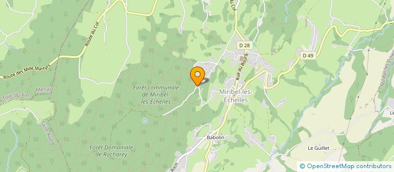 localisation de l'entreprise MACAMEL  SAINT-FELICIEN