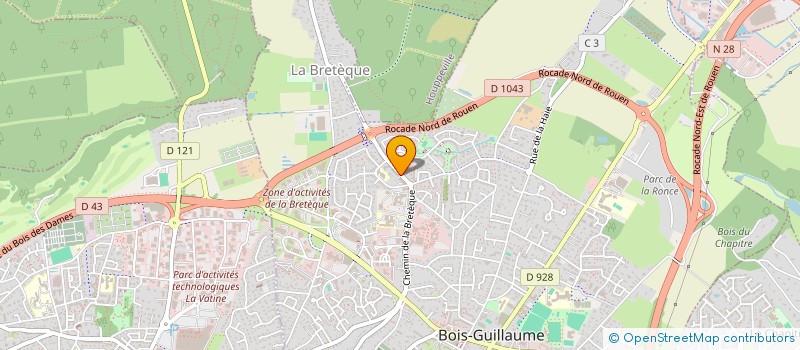 localisation de l'entreprise MACAMI  BOIS-GUILLAUME