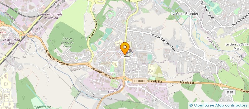 localisation de l'entreprise MACAMPAGNE à ANGOULEME