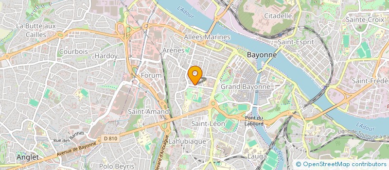 localisation de l'entreprise MACANA PRINCESSES 2018 à BAYONNE