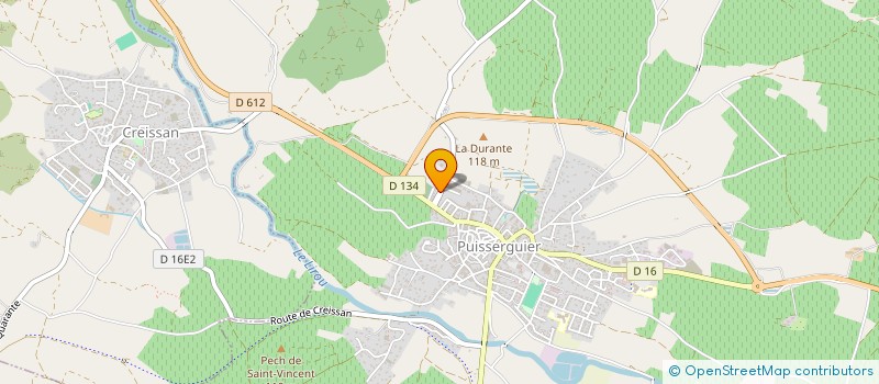 localisation de l'entreprise MACANI  PUISSERGUIER