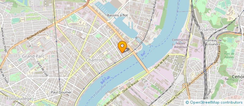 localisation de l'entreprise MACAO  BORDEAUX