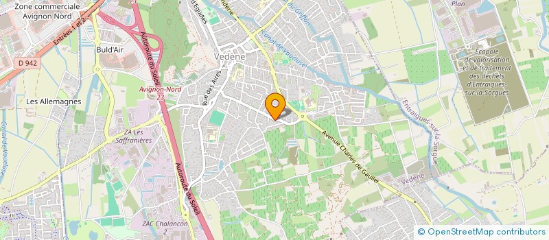 localisation de l'entreprise MACAO  VEDENE