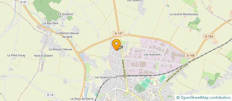 localisation de l'entreprise MACAO  LOUDUN