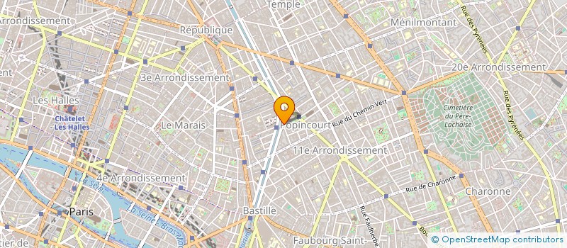 localisation de l'entreprise MACAO VTC  PARIS