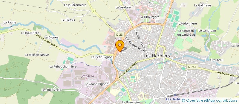 localisation de l'entreprise MACAPACHA à LES HERBIERS