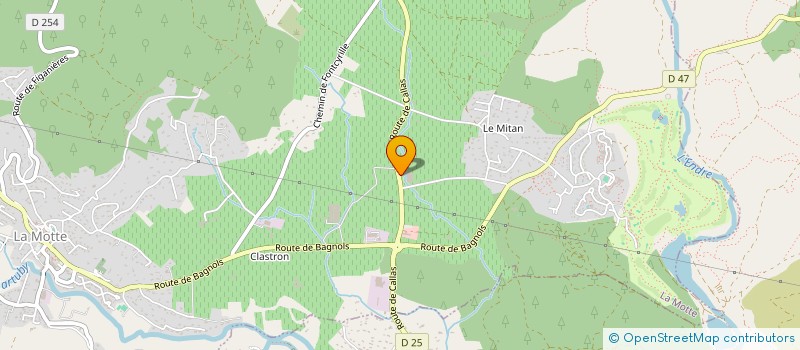 localisation de l'entreprise MACAPI  LA MOTTE