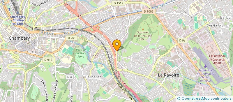 localisation de l'entreprise MACAR à BARBERAZ
