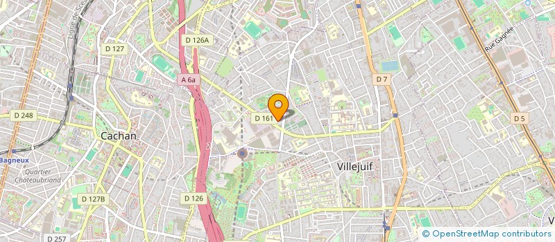 localisation de l'entreprise MACAR SERVICES  VILLEJUIF