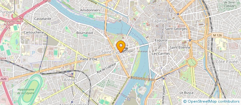 localisation de l'entreprise MACAREL à TOULOUSE