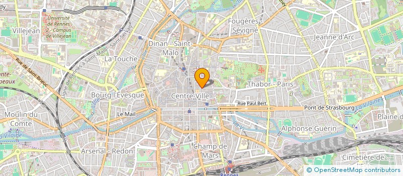 localisation de l'entreprise MACARIE  RENNES