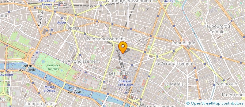 localisation de l'entreprise MACARNI BERGERE  PARIS