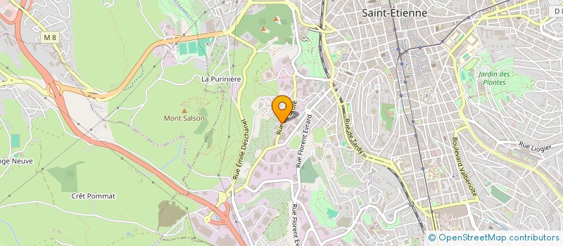 localisation de l'entreprise MACARO MUSIC à SAINT-ETIENNE