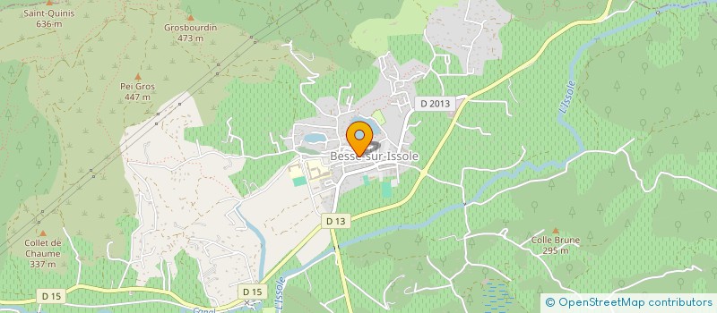 localisation de l'entreprise MACAROM à BESSE-SUR-ISSOLE