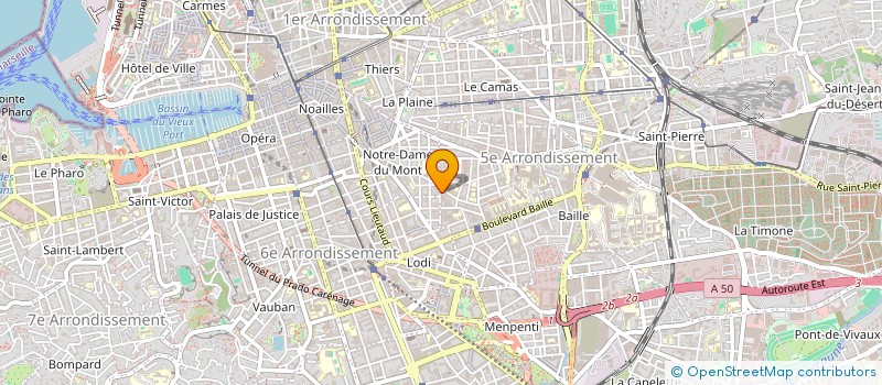 localisation de l'entreprise MACARONI  MARSEILLE