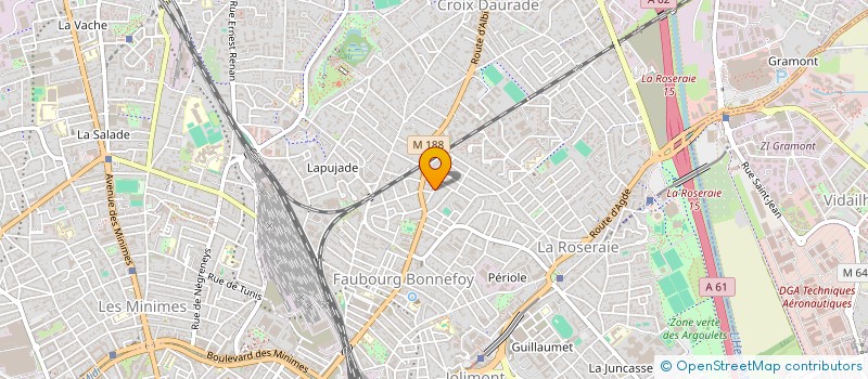 localisation de l'entreprise MACARRE  TOULOUSE