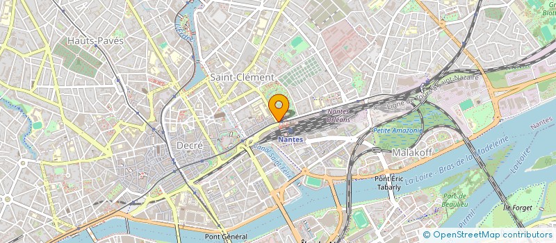 localisation de l'entreprise MACASA à NANTES