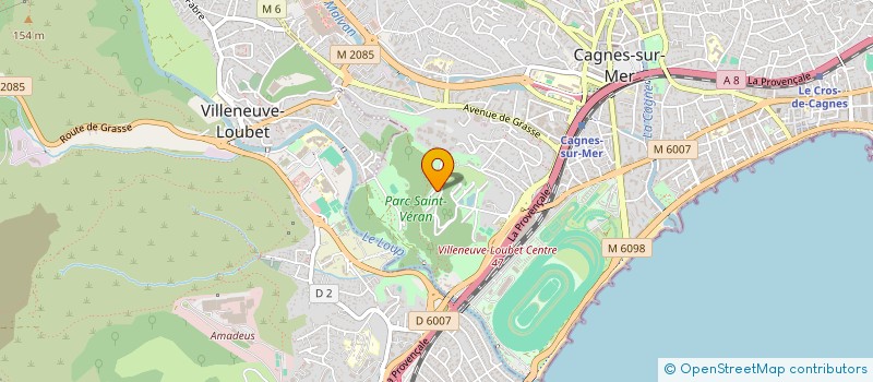 localisation de l'entreprise MACASA à CAGNES SUR MER