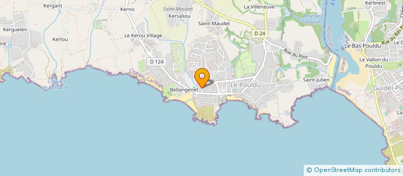 localisation de l'entreprise MACASA IMMO  CLOHARS-CARNOET