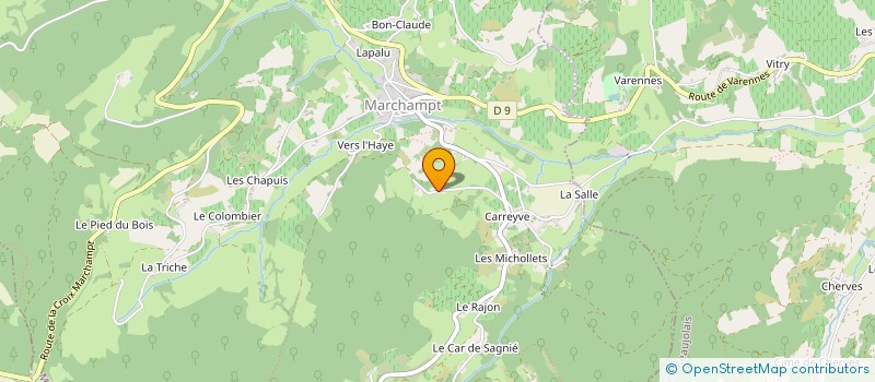 localisation de l'entreprise MACASINA  QUINCIE-EN-BEAUJOLAIS