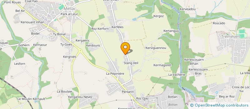 localisation de l'entreprise MACASO à MELLAC