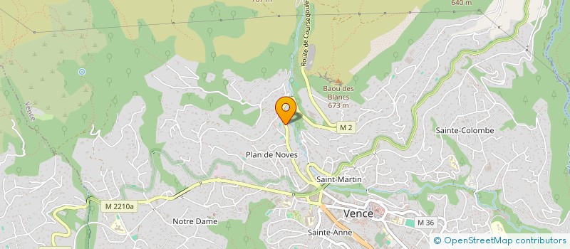 localisation de l'entreprise MACASSAR  VENCE