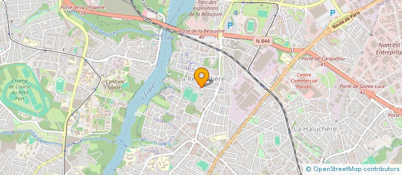 localisation de l'entreprise MACATA à NANTES
