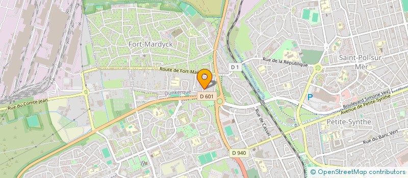 localisation de l'entreprise MACATINE à DUNKERQUE