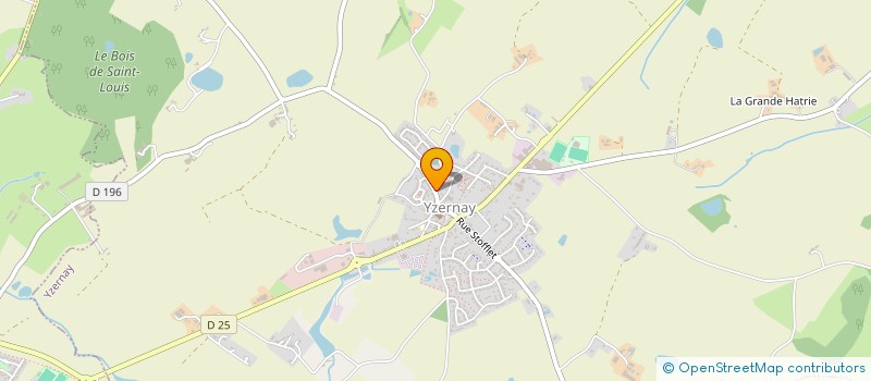 localisation de l'entreprise MACAV  YZERNAY