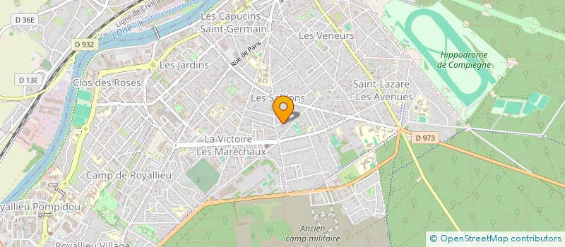 localisation de l'entreprise MACAZ  COMPIEGNE