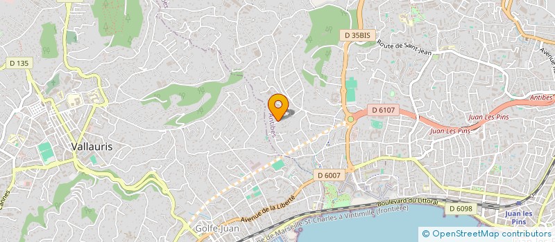 localisation de l'entreprise MACBAY  ANTIBES