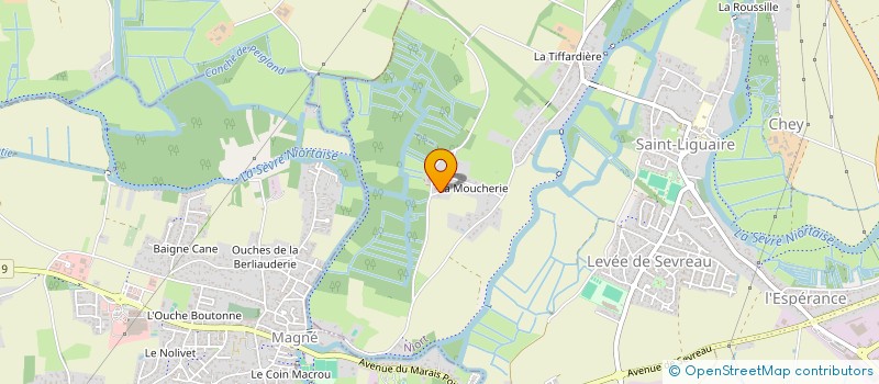 localisation de l'entreprise MACBES CONSEIL à NIORT
