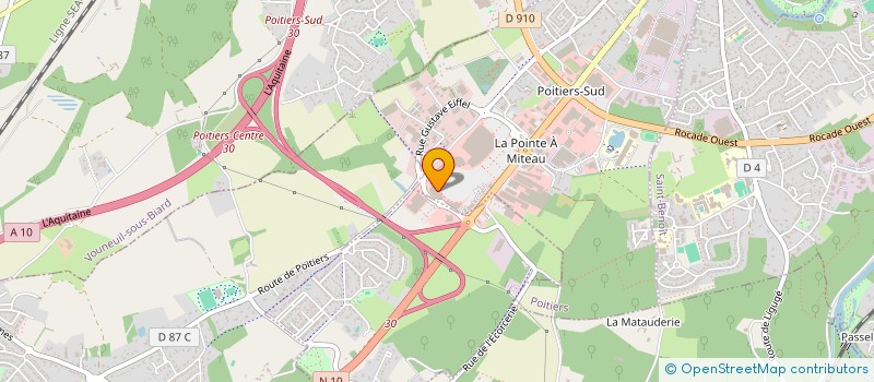 localisation de l'entreprise MACCAO à POITIERS