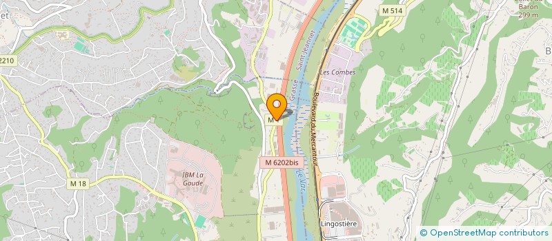 localisation de l'entreprise MACCARIO FORAGES à LA GAUDE