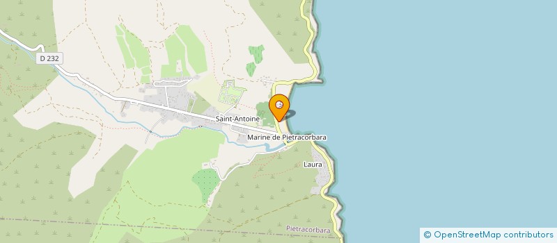 localisation de l'entreprise MACCHIA E MARE à PIETRACORBARA