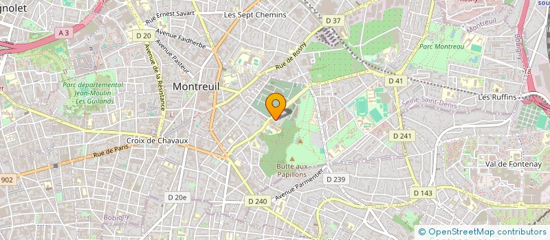 localisation de l'entreprise MACCHINA LOCATION à MONTREUIL