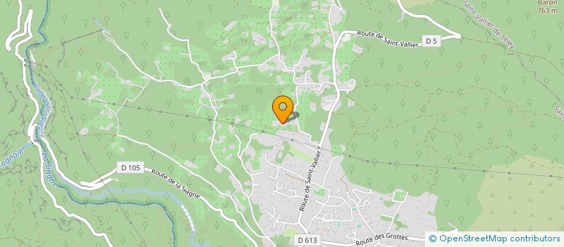 localisation de l'entreprise MACCINI TRANSPORTS ET LOCATION à SAINT-CEZAIRE-SUR-SIAGNE
