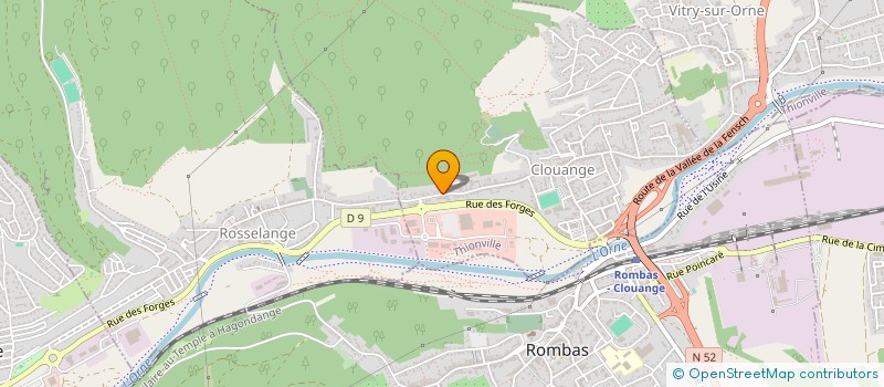 localisation de l'entreprise MACCS  CLOUANGE