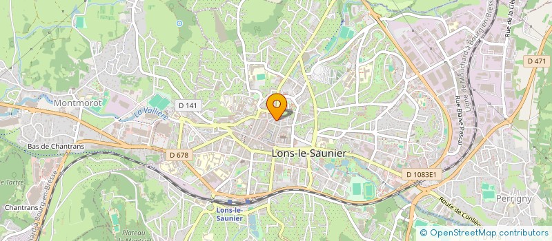 localisation de l'entreprise MACCY à LONS-LE-SAUNIER